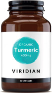 Viridian - Organic Turmeric 400mg - 30 Caps | Joint Health & Mobility Support | Sustainably Sourced from South India | Pure & Vegan Formula | 100% Active Ingredients | Expertly Formulated Viridian - Organic Turmeric 400mg - 30 Caps | Joint Health & Mobility Support | Sustainably Sourced from South India | Pure & Vegan Formula | 100% Active Ingredients | Expertly Formulated