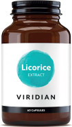 Viridian - Licorice Extract - 60 Caps | Immune, Respiratory & Digestive Support | Standardised to 20% Glycyrrhizic Acid | Vegan Formula | 100% Active Ingredients | Expertly Formulated Viridian - Licorice Extract - 60 Caps | Immune, Respiratory & Digestive Support | Standardised to 20% Glycyrrhizic Acid | Vegan Formula | 100% Active Ingredients | Expertly Formulated