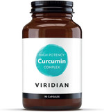 Viridian - High Potency Curcumin Complex - 90 Caps | Turmeric & Boswellia Extracts | Full Spectrum Curcuminoids, Ginger, Citrus Flavonoids | Nutritionist Formulated