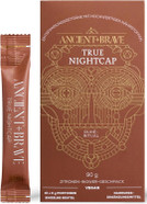 Ancient + Brave True Nightcap 180g - Sleep Supplement for Adults with Magnesium, Zinc, Vitamin C, Amino Acids - Natural Sleep Aid Powder - Recover Sleep, Anxiety Support, Lemon Ginger Flavor, Vegan Ancient + Brave True Nightcap 180g - Sleep Supplement for Adults with Magnesium, Zinc, Vitamin C, Amino Acids - Natural Sleep Aid Powder - Recover Sleep, Anxiety Support, Lemon Ginger Flavor, Vegan