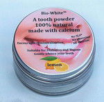 Lemon Tooth Powder 100% Natural Made with Calcium