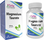 Magnesium Taurate 2000mg Per Serving 120 Vegan Capsules, 3rd Party Lab Tested