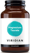 Viridian - Magnesium Taurate, 90 Capsules | Energy, Muscle & Nervous System Support | Reduce Tiredness & Fatigue | Gentle, High Absorption | Vegan Friendly | Nutritionist Formulated Viridian - Magnesium Taurate, 90 Capsules | Energy, Muscle & Nervous System Support | Reduce Tiredness & Fatigue | Gentle, High Absorption | Vegan Friendly | Nutritionist Formulated