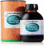 Viridian 100% Organic Pumpkin Seed Oil - 200ml
