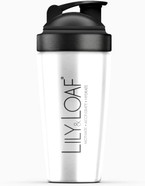 LILY & LOAF Protein Shaker Bottle  BPA-Free with Mesh Mixing Insert  Leak-Proof Flip Lid & Measurement Scale  Smooth, Lump-Free Shakes for Protein, Fibre & Workout Drinks  700ml