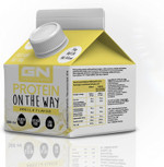GN Laboratories Protein on The Way (6 x 300 ml Vanilla) - Practical Lactose Celebration Egg Clear Protein Drink - Ideal for Muscle Building