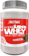 NUTRISPORT Iso Whey Zero Zero | Sports Food Supplement | High Protein Content | Increase in Muscle Mass | Bone Maintenance | Chocolate Flavor | 1000 gr jar