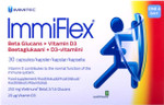 ImmiFlex | Clinically Proven Betaglucan Supplement | 250mg x 30 Vegetarian Capsules with Vitamin D