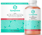 Symprove Strawberry and Raspberry 4-Week Pack | Daily Essential Gut Health Supplement | Probiotic Drink with Live Bacteria, Vegan | 4x500ml Symprove Strawberry and Raspberry 4-Week Pack | Daily Essential Gut Health Supplement | Probiotic Drink with Live Bacteria, Vegan | 4x500ml