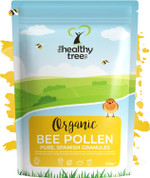 Organic Bee Pollen by TheHealthyTree Company in Recyclable Packaging - Raw, Spanish Bee Pollen Granules 250g Organic Bee Pollen by TheHealthyTree Company in Recyclable Packaging - Raw, Spanish Bee Pollen Granules 250g