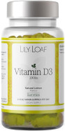 Lily & Loaf Vitamin D3 Gummies  2000 IU per Serving  Immune Support, Bone & Teeth Health  Natural Lemon Flavor  Vegetarian  60 Gummies