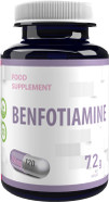 Hepatica Benfotiamine 250mg  120 Vegan Capsules | High-Strength Vitamin B1 | 3rd Party Lab Tested | Gluten-Free, Non-GMO
