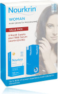 Nourkrin Woman for Healthy Hair Growth food supplement with Marilex, biotin and silica 180 tablet pack (3 month supply) with free Serum Nourkrin Woman for Healthy Hair Growth food supplement with Marilex, biotin and silica 180 tablet pack (3 month supply) with free Serum