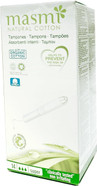 MASMI NATURAL COTTON Organic Tampons Classic + Applicator 16 Count