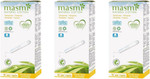 Organic Masmi Regular Applicator Tampons Cotton, Plastic Free, 100% Biodegradable, Perfume Chlorine and Dioxin Free (Triple Pack) Organic Masmi Regular Applicator Tampons Cotton, Plastic Free, 100% Biodegradable, Perfume Chlorine and Dioxin Free (Triple Pack)