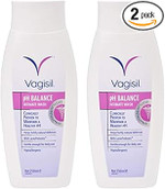 VAGISIL pH Balance Intimate Wash for Women, Daily External Feminine Hygiene with LactoPrebiotic, Helps Fortify Natural Defences, 250 ml (Pack of 2) VAGISIL pH Balance Intimate Wash for Women, Daily External Feminine Hygiene with LactoPrebiotic, Helps Fortify Natural Defences, 250 ml (Pack of 2)