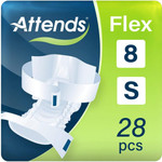 Attends Flex 8 Small (1300ml) 28 Pack Incontinence Protection