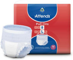 Attends 207468 Pull Ons Level 8 Incontinence Pant, Large (Pack of 16)