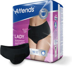 Attends Lady Discreet Underwear 3 M (Pack of 10)