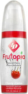 ID Frutopia Cherry Flavoured Lube & Sex Lubricant  100ml Pump Bottle  Sweet Flavoured Intimacy  Vegan Friendly, Sugar Free, Toy & Condom Safe