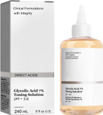 Ordinary Glycolic Acid Toner, Glycolic Acid 7% Toning Resurfacing Solution Wrinkle Exfoliating Serum (8.12 fl.oz)