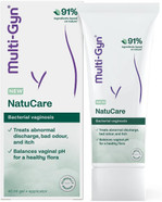 Multi-Gyn NatuCare for Bacterial Vaginosis Treatment - Naturally Treats Abnormal Discharge, Bad Odour and Itch - Effective Relief of Bacterial Vaginosis Infections - 40 ml Gel + applicator Multi-Gyn NatuCare for Bacterial Vaginosis Treatment - Naturally Treats Abnormal Discharge, Bad Odour and Itch - Effective Relief of Bacterial Vaginosis Infections - 40 ml Gel + applicator