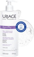Uriage Gyn-Phy Refreshing Intimate Cleansing Gel 200ml - Cleanses and Preserves Natural Balance - Physiological pH and Glyco-Gyn Complex - Floral Fragance Uriage Gyn-Phy Refreshing Intimate Cleansing Gel 200ml - Cleanses and Preserves Natural Balance - Physiological pH and Glyco-Gyn Complex - Floral Fragance