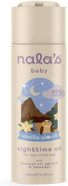 Nala's Baby Nighttime Oil Vanilla Cloud | Allergen-Free Sweet Vanilla Fragrance | 99% Natural | Dermatologically-tested and Paediatrician-approved | Shea Butter and Camomile | 200ml | Nalas Baby Nala's Baby Nighttime Oil Vanilla Cloud | Allergen-Free Sweet Vanilla Fragrance | 99% Natural | Dermatologically-tested and Paediatrician-approved | Shea Butter and Camomile | 200ml | Nalas Baby