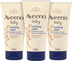 Aveeno Baby, Soothing Relief Emollient Cream 3 X 150 ml