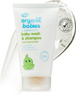 Green People Organic Babies Lavender Baby Wash & Shampoo - Natural & Organic - SLS & Paraben Free - Vegan, 150ml