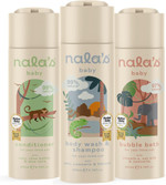 Nala's Baby Wash Bundle | Contains Body Wash & Shampoo, Bubble Bath, Conditioner | Award-winning | Dermatologically-tested & Paediatrician-approved | Tear-Free | Oats, Camomile, Hibiscus | Nalas Baby Nala's Baby Wash Bundle | Contains Body Wash & Shampoo, Bubble Bath, Conditioner | Award-winning | Dermatologically-tested & Paediatrician-approved | Tear-Free | Oats, Camomile, Hibiscus | Nalas Baby