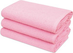 Pack of 12 DARLING Premium Quality Soft Baby Terry Towelling Nappies 100% Cotton (Pink) Pack of 12 DARLING Premium Quality Soft Baby Terry Towelling Nappies 100% Cotton (Pink)