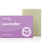 Friendly Soap Handmade Natural Lavender Soap - Relaxing, Indulgent, Exfoliating 95g Friendly Soap Handmade Natural Lavender Soap - Relaxing, Indulgent, Exfoliating 95g