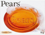 Pears Transparent Amber Soap with Pure Glycerin and Natural Oils | Gentle Moisturising and Cleansing | Parabens and Sulfates-free, Dermatologist Recommended for Delicate Skin | 100g