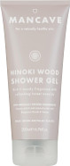 ManCave Hinoki Wood Shower Gel for Men, Warm Woody Aroma with Hinoki Cypress, Bergamot and Vetiver, Sulphate and Paraben Free, Natural, Vegan, Cruelty Free, 200 ml