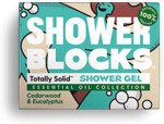 Shower Blocks - Cedarwood & Eucalyptus Solid Shower Gel | Plastic, SLS, SLES & Paraben Free | 100% Natural & Vegan | Moisturising Body Soap For The shower Shower Blocks - Cedarwood & Eucalyptus Solid Shower Gel | Plastic, SLS, SLES & Paraben Free | 100% Natural & Vegan | Moisturising Body Soap For The shower