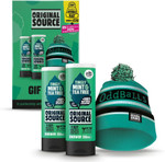 Original Source x Oddballs Gift Set, Mint & Tea Tree Shower Gel, Oddballs Bobble Hat, Gifts for Men, Birthday Gift, 100 Percent Natural Fragrance, Vegan, Cruelty Free