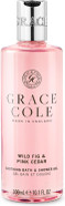 Grace Cole Bath & Shower Gel Wild Fig & Pink Cedar Fragrance 300ml - Essential Oils - Vegan Friendly & Cruelty Free Shower Gel, No SLS or Parabens - Made In England Grace Cole Bath & Shower Gel Wild Fig & Pink Cedar Fragrance 300ml - Essential Oils - Vegan Friendly & Cruelty Free Shower Gel, No SLS or Parabens - Made In England