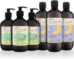 Baylis & Harding Goodness Kids Toiletries Bundle: 3 x 500 ml Shampoo & 3 x 500 ml Bubble Bath (6 bottles) - Vegan Friendly Baylis & Harding Goodness Kids Toiletries Bundle: 3 x 500 ml Shampoo & 3 x 500 ml Bubble Bath (6 bottles) - Vegan Friendly