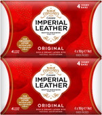 Imperial Leather Bar Soap Original Classic Cleansing Bar, Gentle Skin Care, Bulk Buy, Pack of 8 x 4 bars (total 32 bars) Imperial Leather Bar Soap Original Classic Cleansing Bar, Gentle Skin Care, Bulk Buy, Pack of 8 x 4 bars (total 32 bars)