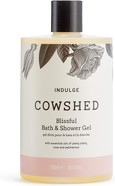 Cowshed Indulge Blissful Bath & Shower Gel - 500 ml - Vegan Body Wash for Women | Parabens Free Spa Ladies Shower Gels | Moisturising Bath Gel for Women - Hydrating Natural Body Wash