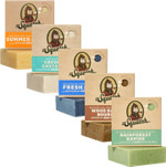 Dr. Squatch Men's Natural Bar Soap Made from Natural Oils - Cold Process Soap with No Harsh Chemicals - Summer Citrus, Coconut Castaway, Fresh Falls, Wood Barrel Bourbon, Rainforest Rapids (5 Pack) Dr. Squatch Men's Natural Bar Soap Made from Natural Oils - Cold Process Soap with No Harsh Chemicals - Summer Citrus, Coconut Castaway, Fresh Falls, Wood Barrel Bourbon, Rainforest Rapids (5 Pack)