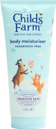 Childs Farm Kids Moisturiser, Fragrance Free | Soothing, Moisturising & Hydrating | Suitable for Dry, Sensitive Skin, 200ml
