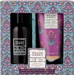 William Morris At Home Body Wash 100ml, Magnesium Cream 50ml, Soft Skin Moisturiser, Sleep Inducing Fragrance, Travel Size, Cruelty and Vegan Friendly, Beauty Gift For Her William Morris At Home Body Wash 100ml, Magnesium Cream 50ml, Soft Skin Moisturiser, Sleep Inducing Fragrance, Travel Size, Cruelty and Vegan Friendly, Beauty Gift For Her
