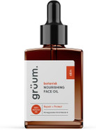 grüum Nourishing Face Oil 30ml - 100% Natural Facial Oil for Dry Skin - Reduces Dark Spots & UVB Damage - Anti ageing Face oils for Women with Rosehip Oil, Pomegranate Oil & Vitamin E
