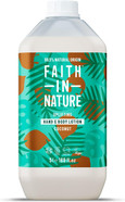 Faith In Nature Natural Coconut Hand & Body Lotion, Hydrating, Vegan & Cruelty Free, No SLS or Parabens, 5L Refill Pack Faith In Nature Natural Coconut Hand & Body Lotion, Hydrating, Vegan & Cruelty Free, No SLS or Parabens, 5L Refill Pack