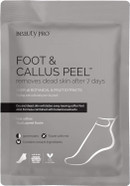 BEAUTYPRO FOOT & CALLUS PEEL Natural Exfoliating Socks Dead Dry Skin Remover Peeling Foot Mask Repair Cracked Heels Vegan For Soft Feet Multi Award Winning Brand BEAUTYPRO FOOT & CALLUS PEEL Natural Exfoliating Socks Dead Dry Skin Remover Peeling Foot Mask Repair Cracked Heels Vegan For Soft Feet Multi Award Winning Brand