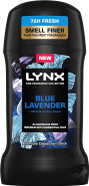 Lynx Fine Fragrance Collection Blue Lavender Premium Deodorant Stick Men's Deodorant with a lavender, mint & amber fragrance for 72 hour odour protection 50 ml Lynx Fine Fragrance Collection Blue Lavender Premium Deodorant Stick Men's Deodorant with a lavender, mint & amber fragrance for 72 hour odour protection 50 ml