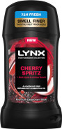 Lynx Fine Fragrance Collection Cherry Spritz Premium Deodorant Stick Men's Deodorant with a cherry, red apple & amber fragrance for 72 hour odour protection 50 ml Lynx Fine Fragrance Collection Cherry Spritz Premium Deodorant Stick Men's Deodorant with a cherry, red apple & amber fragrance for 72 hour odour protection 50 ml