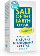 Salt of the Earth - Natural Deodorant Crystal Classic - Effective Crystal Deodorant, Fragrance Free, Vegan, cruelty Free - Suitable for Women, Men, and Kids - 90g Salt of the Earth - Natural Deodorant Crystal Classic - Effective Crystal Deodorant, Fragrance Free, Vegan, cruelty Free - Suitable for Women, Men, and Kids - 90g